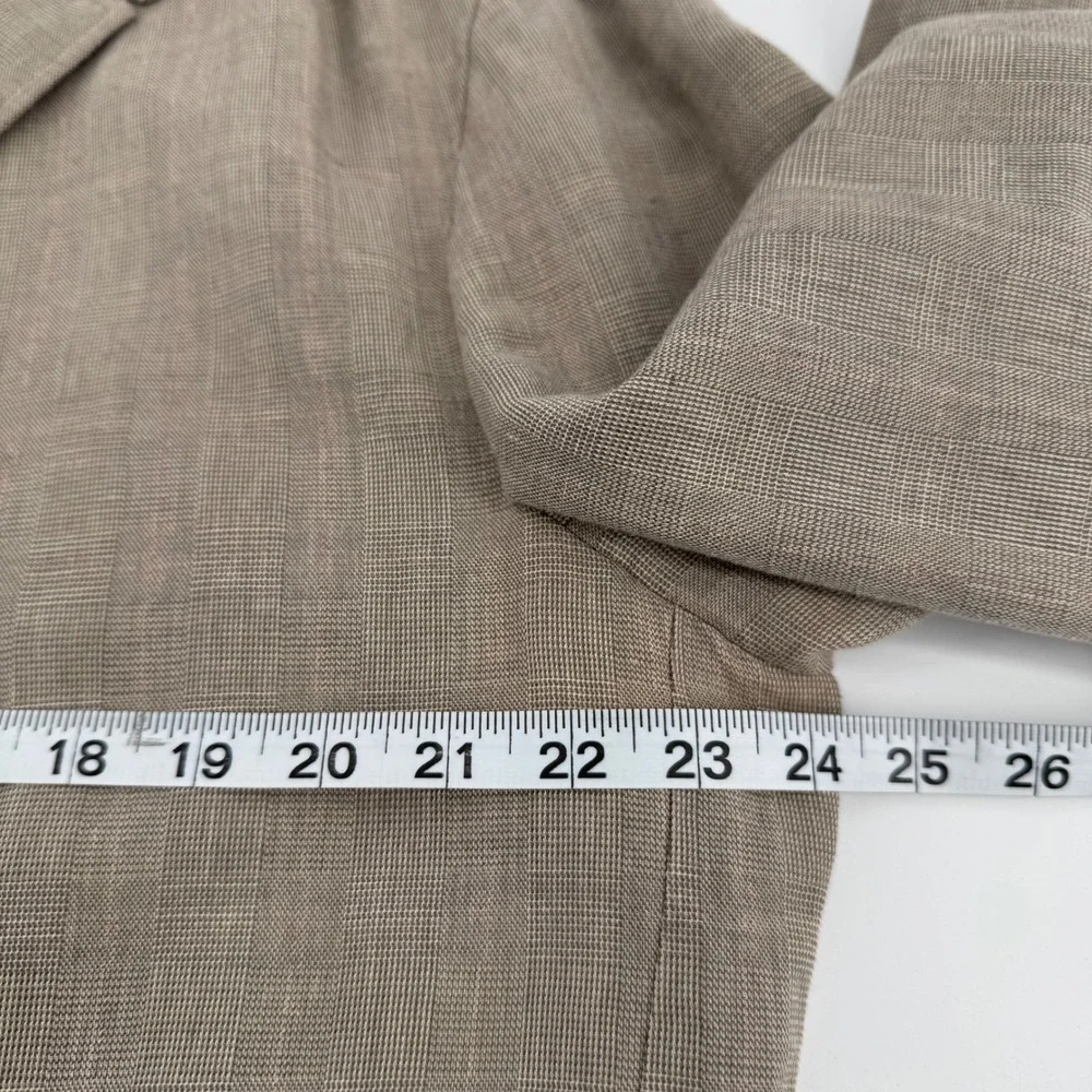 Tommy Bahama Blazer Mens XL Tan Island Soft Linen‎ Cotton 3-Button Sport Coat